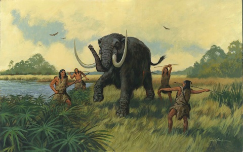 mammoth-hunt-Old-Vero-Man-site
