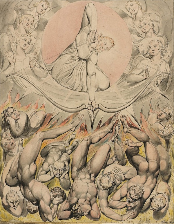 blake the-casting-of-the-rebel-angels-into-hell-1808