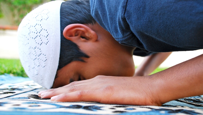 muslim at prayer
