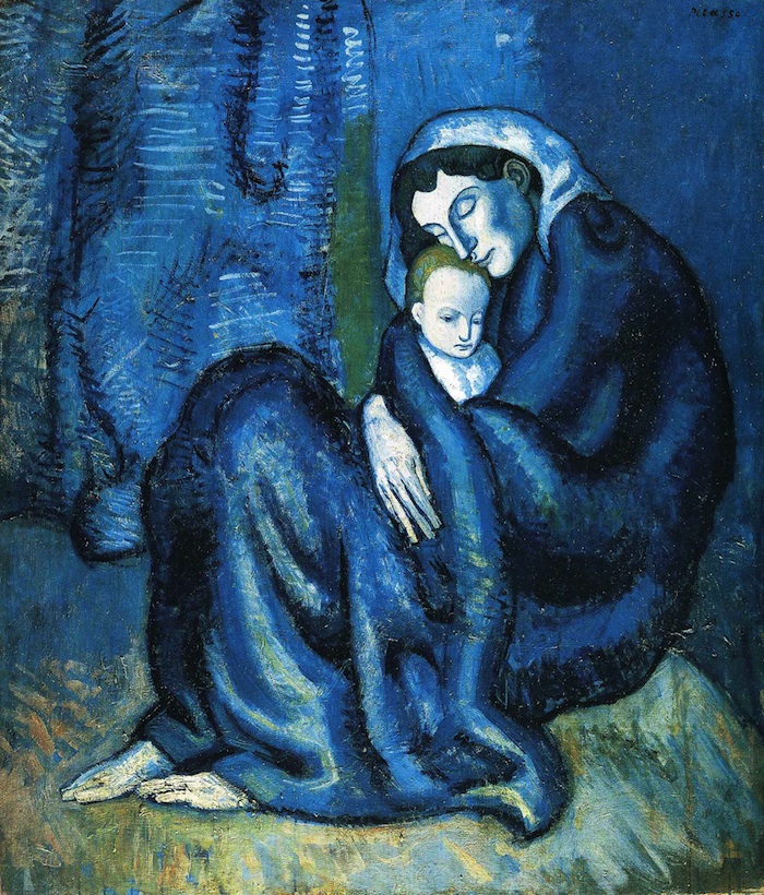 picasso mother and child 1902