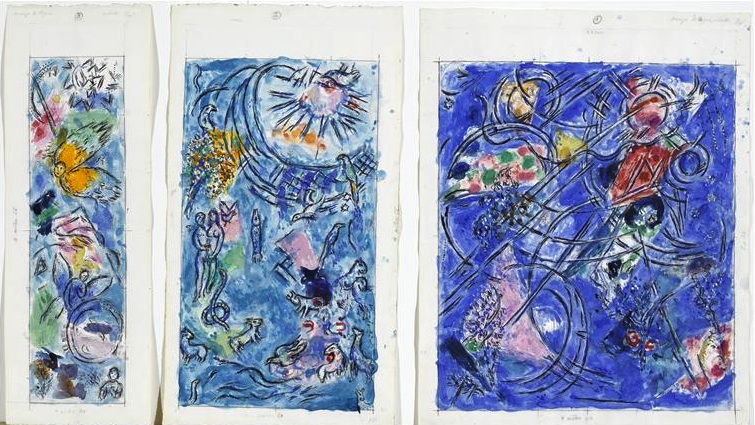 chagall creation du monde 1971