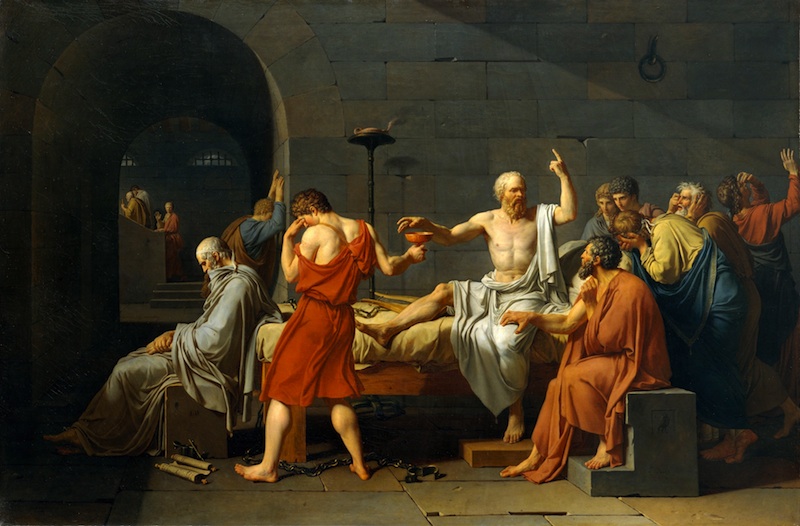 David - The Death of Socrates