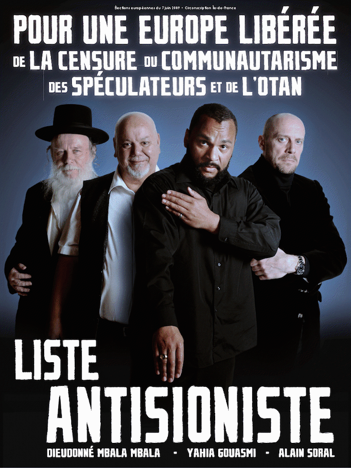 dieudonne election poster