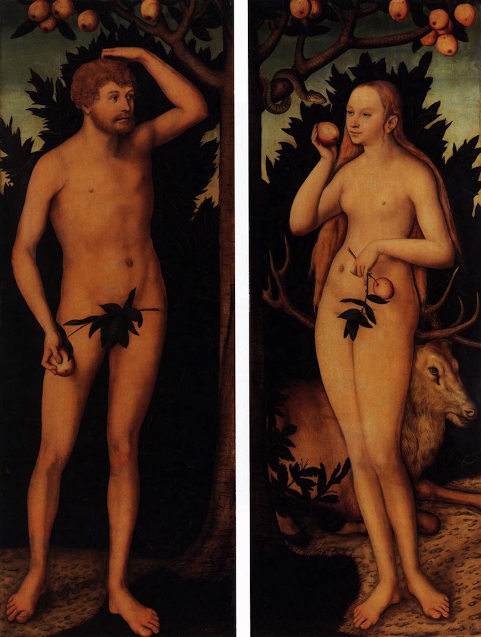 Cranach Adam and Eve