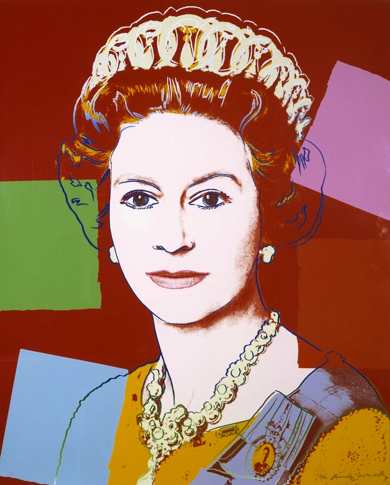 Queen Elizabeth II of the United Kingdom 1985 by Andy Warhol 1928-1987