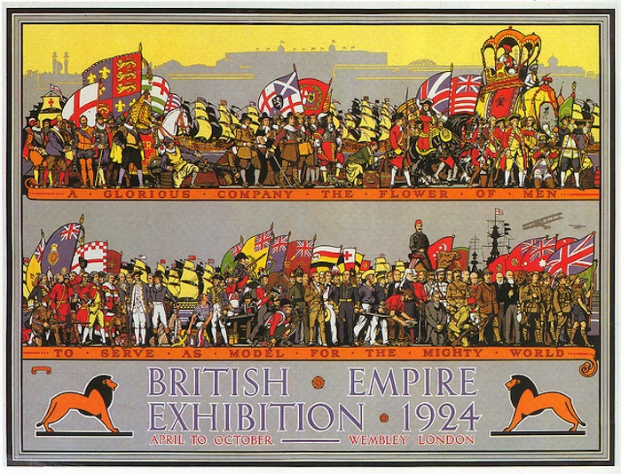 british empire exhibition poster