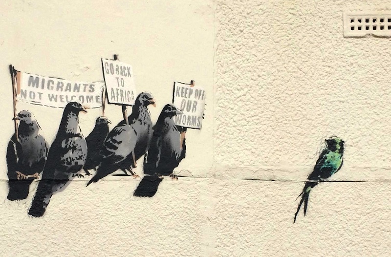 banksy clacton