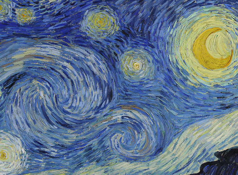 starry night detail