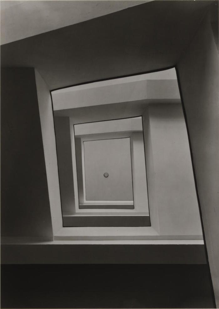 Staircase Ursuliner Lyzeum, Cologne 1928 1928, printed 1977 by Werner Mantz 1901-1983