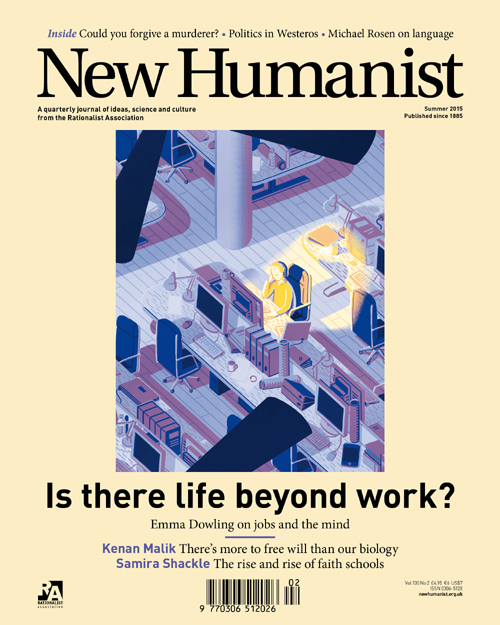 New humanist summer 2015 cover