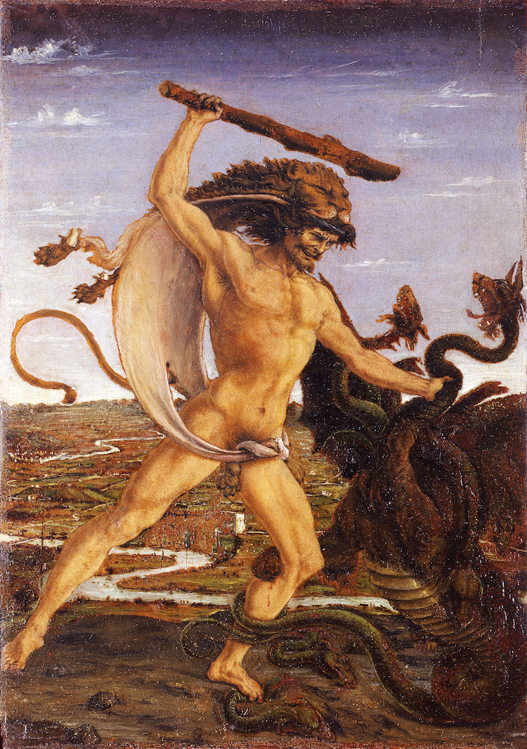 pollaiolo hercules and the hydra