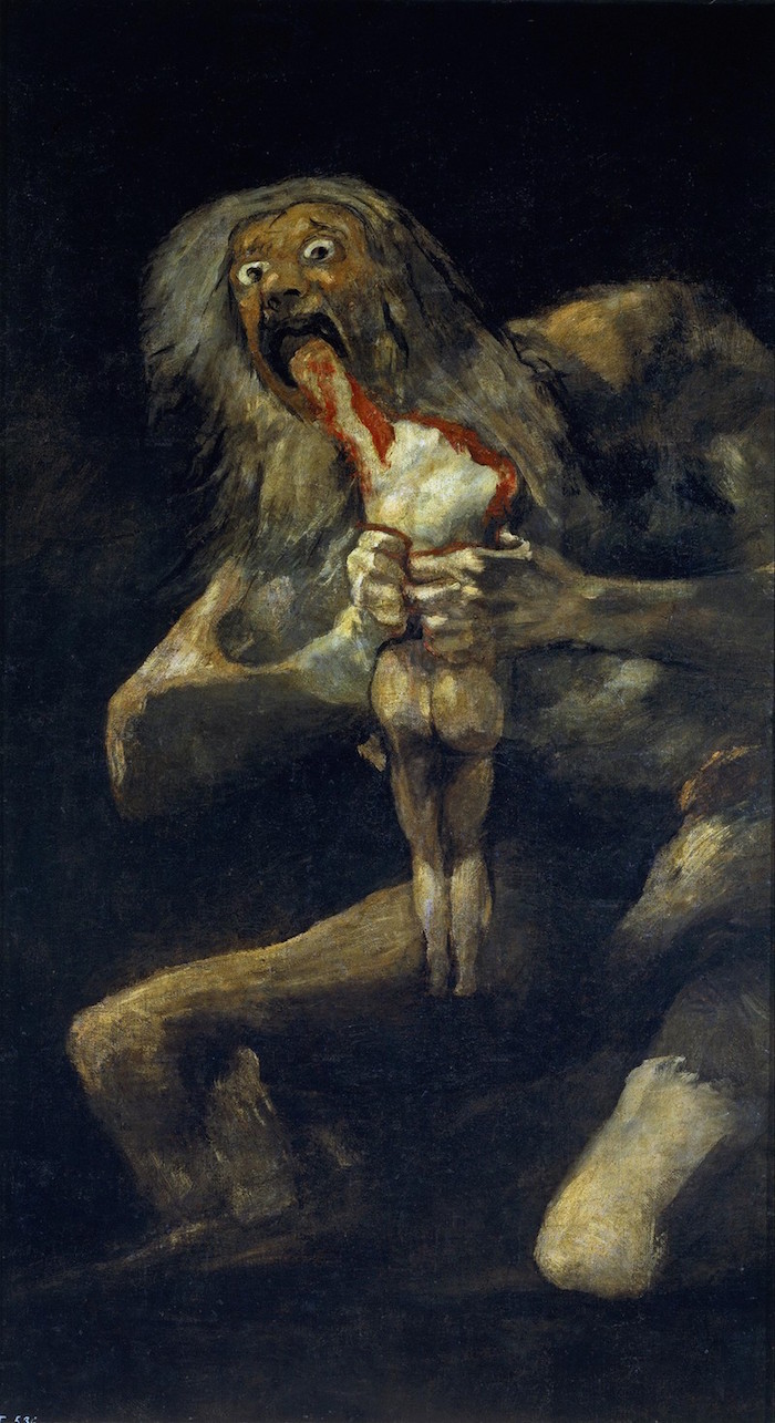 goya saturn devouring one of his children
