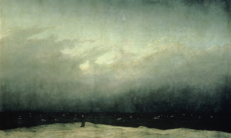 Monk by the Sea by Caspar David Friedrich