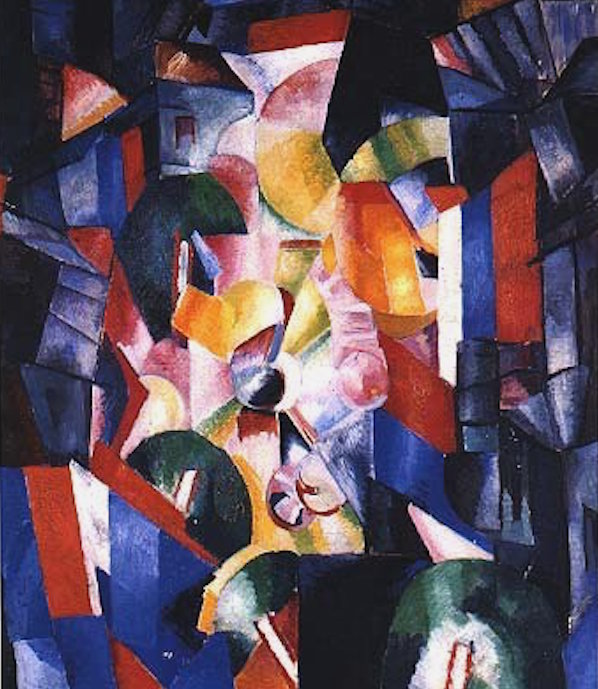 Alexandra Exter City at Night 1913