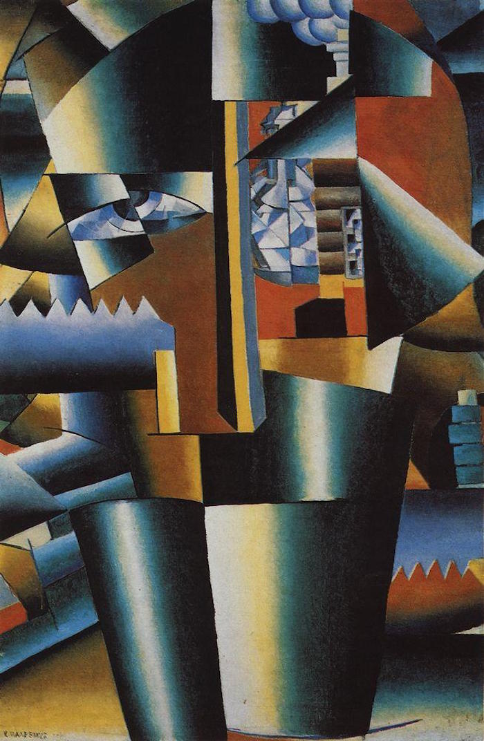 Kazimir Malevich Portrait of Ivan Klyun 1913