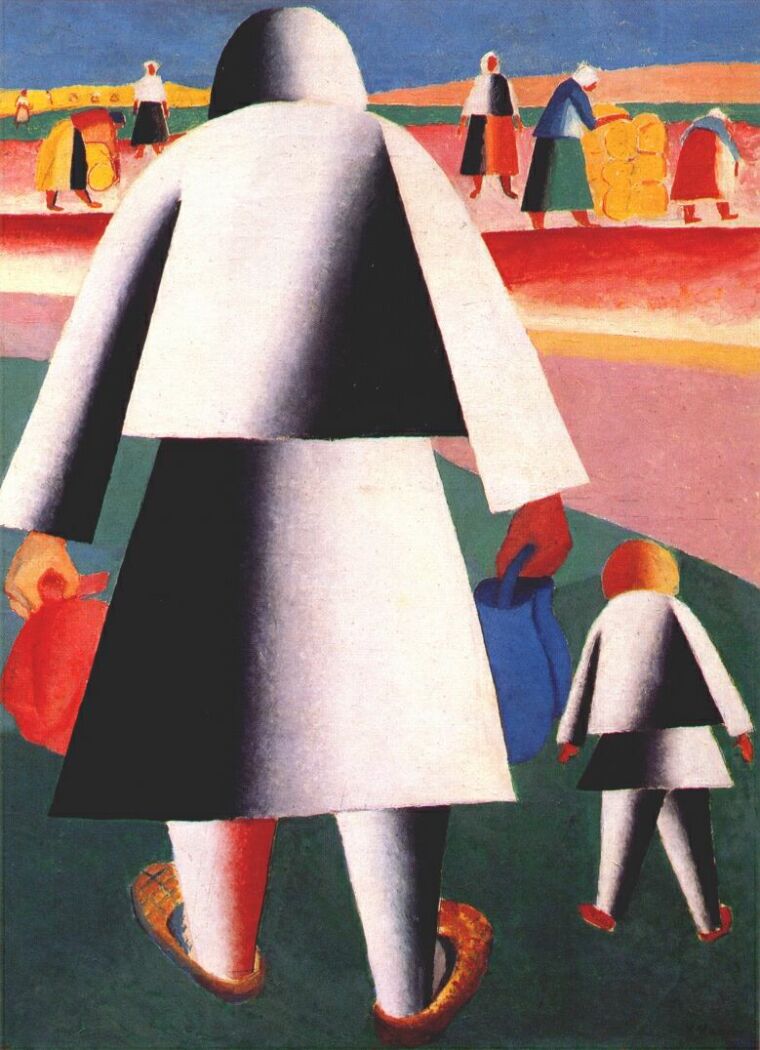 Kazinir Malevich To the Harvest 1928-29