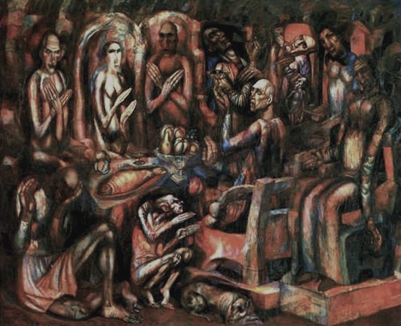 Pavel Filonov Feast of Kings