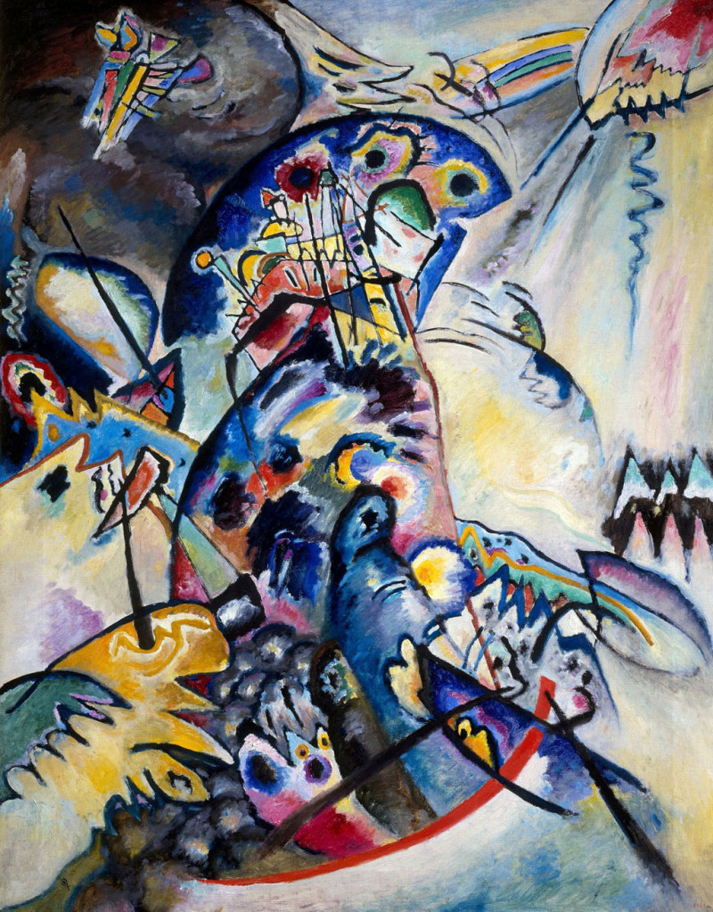 Vasily Kandinsky Blue Crest 1917
