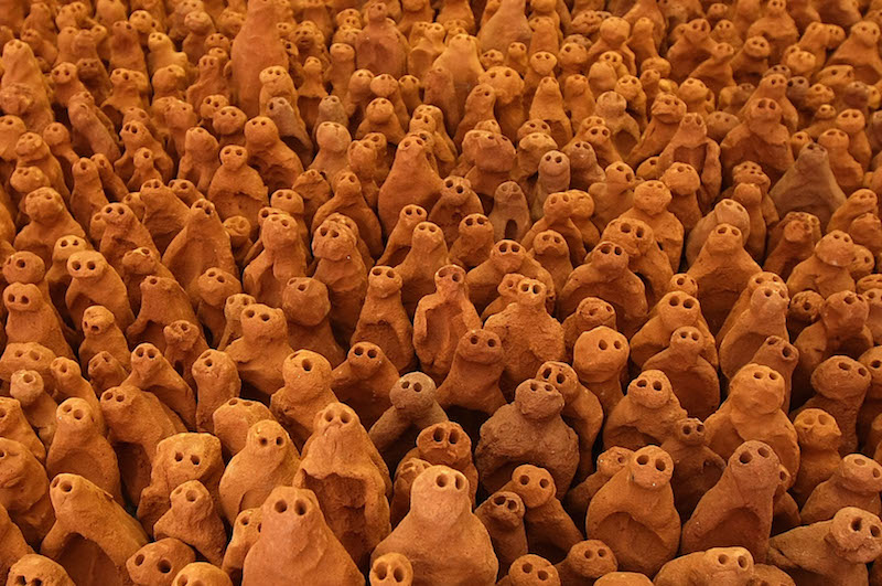 Anthony Gormley's Terracotta Figures Return To Their Birthplace