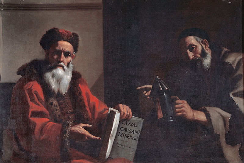 Mattia Preti Diogenes and Plato