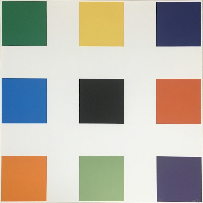 Ellworth Kelly Nine Squares