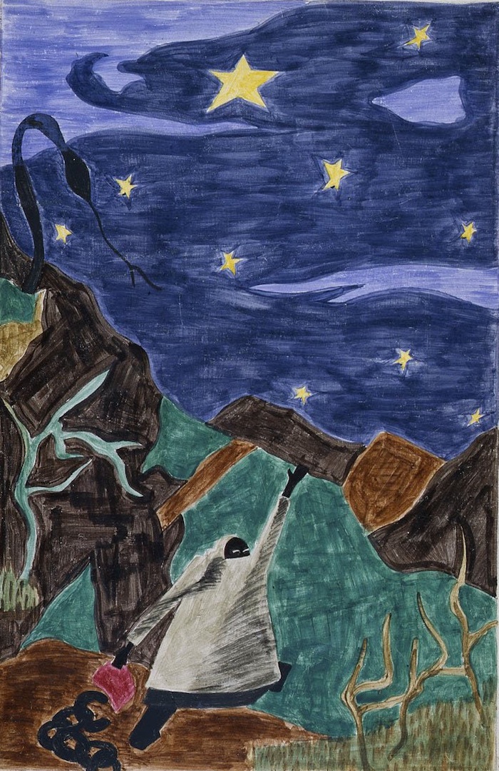 Jacob Lawrence Harriet Tubman Series Panel No 10