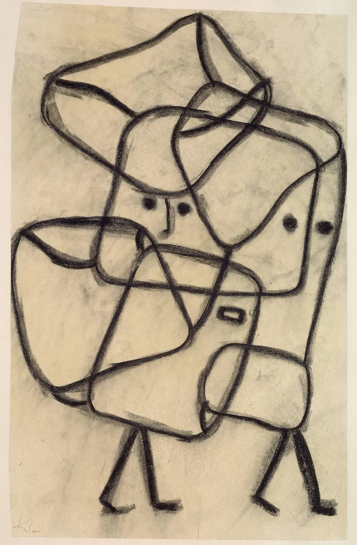 Paul Klee Burdened Child