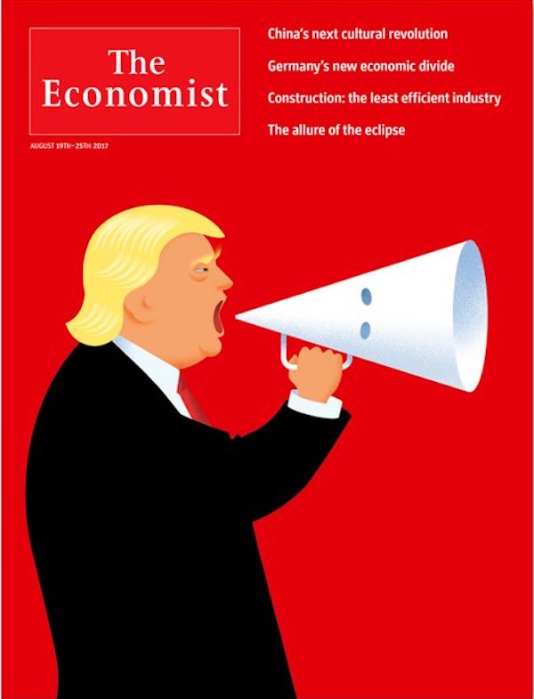 Economist Trump KKK cover