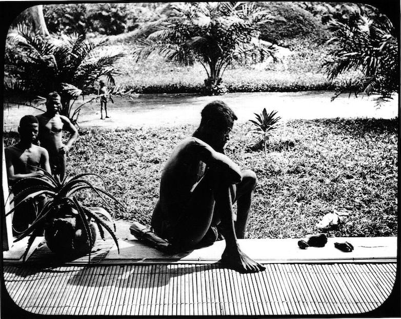 Alice Seeley Harris Nslala Wala and the hands and feet of his daugher that had been cut off