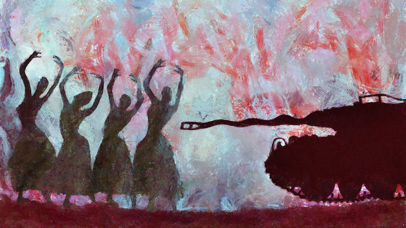 Wissam al Jazairy Dancers and the dictator