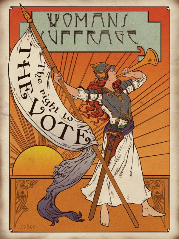 Suffragettes poster