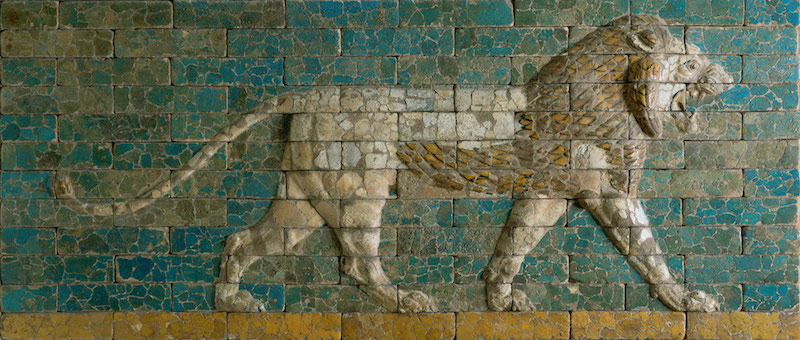 Babylonian Lion panel