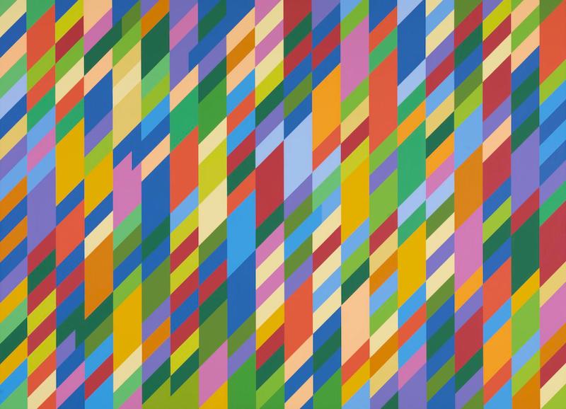 Nataraja 1993 by Bridget Riley born 1931
