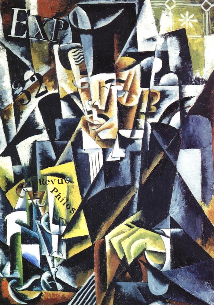 Lyubov Popova Portrait of a philosopher