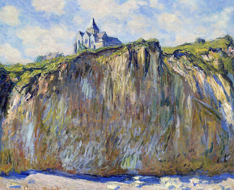 Monet, The church at Varengeville