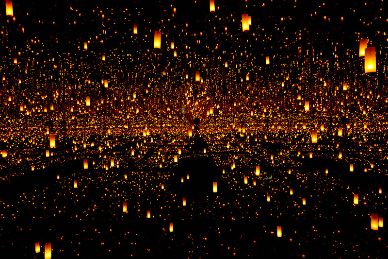 yayoi kusama infinity mirrored room