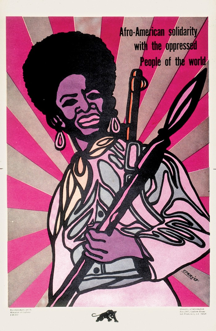 Emory Douglas Solidarity poster