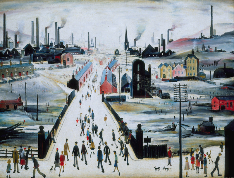 LS Lowry The Canal Bridge