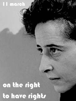 The Right Rights ON THE RIGHT TO HAVE RIGHTS | Pandaemonium