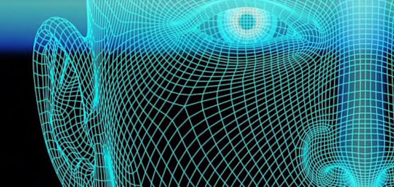 Facial recognition graphic