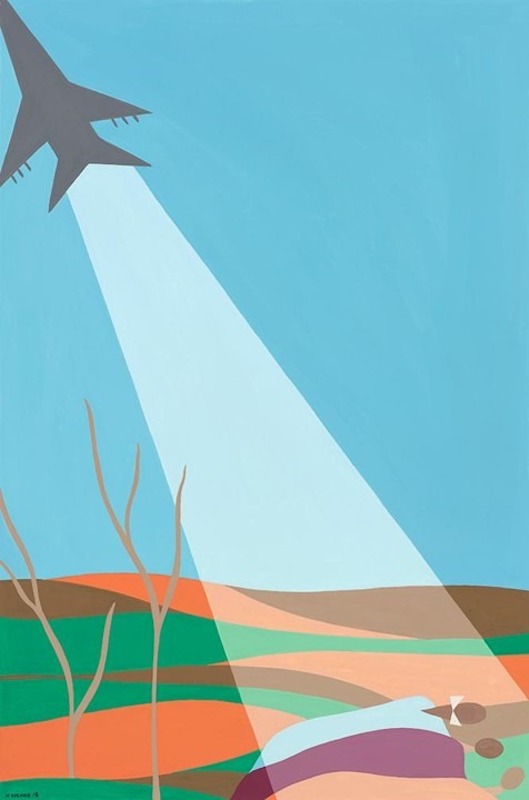 Helen Zughaib Syrian Migration Series 12