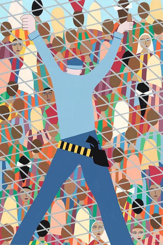 Helen Zughaib Syrian Migration Series 16