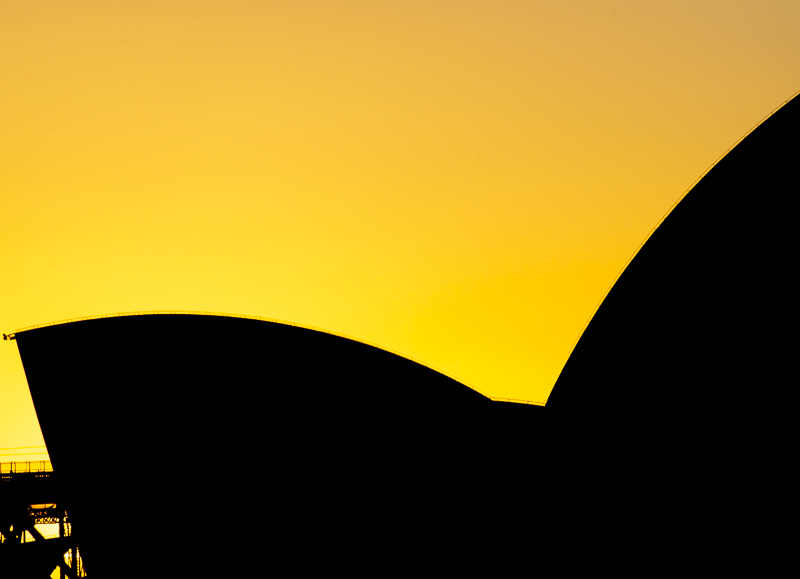 Opera House at sunset