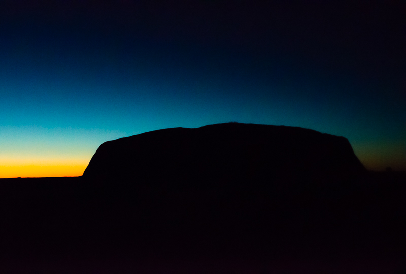 Uluru at first light