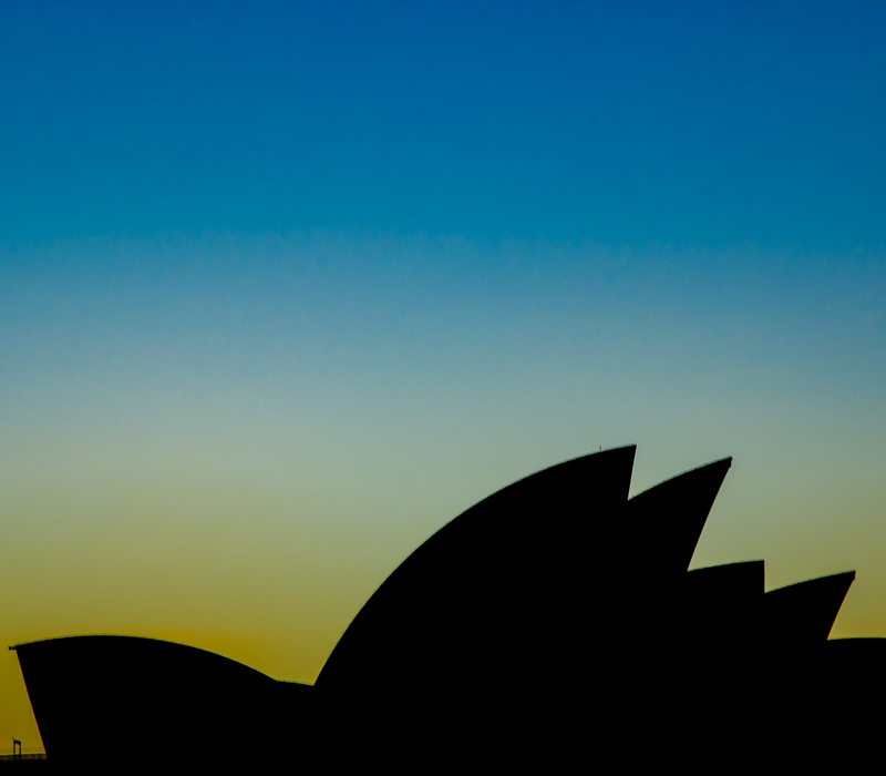 Opera House at sunset